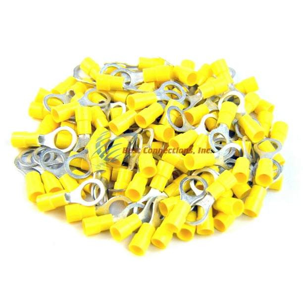 12-10 GAUGE RING TERMINALS WIRE CONNECTORS 3/8" 100 12-10 GAUGE RING TERMINALS WIRE CONNECTORS 3/8" 100